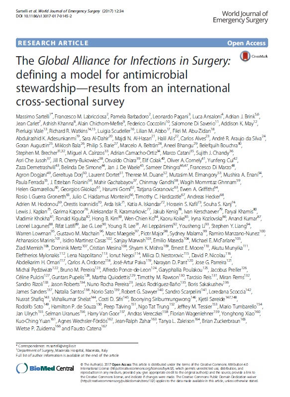 Publications – Global Alliance for Infections in Surgery
