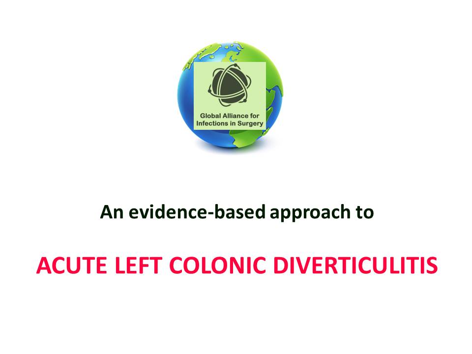 Acute left colonic diverticulitis – Global Alliance for Infections in ...